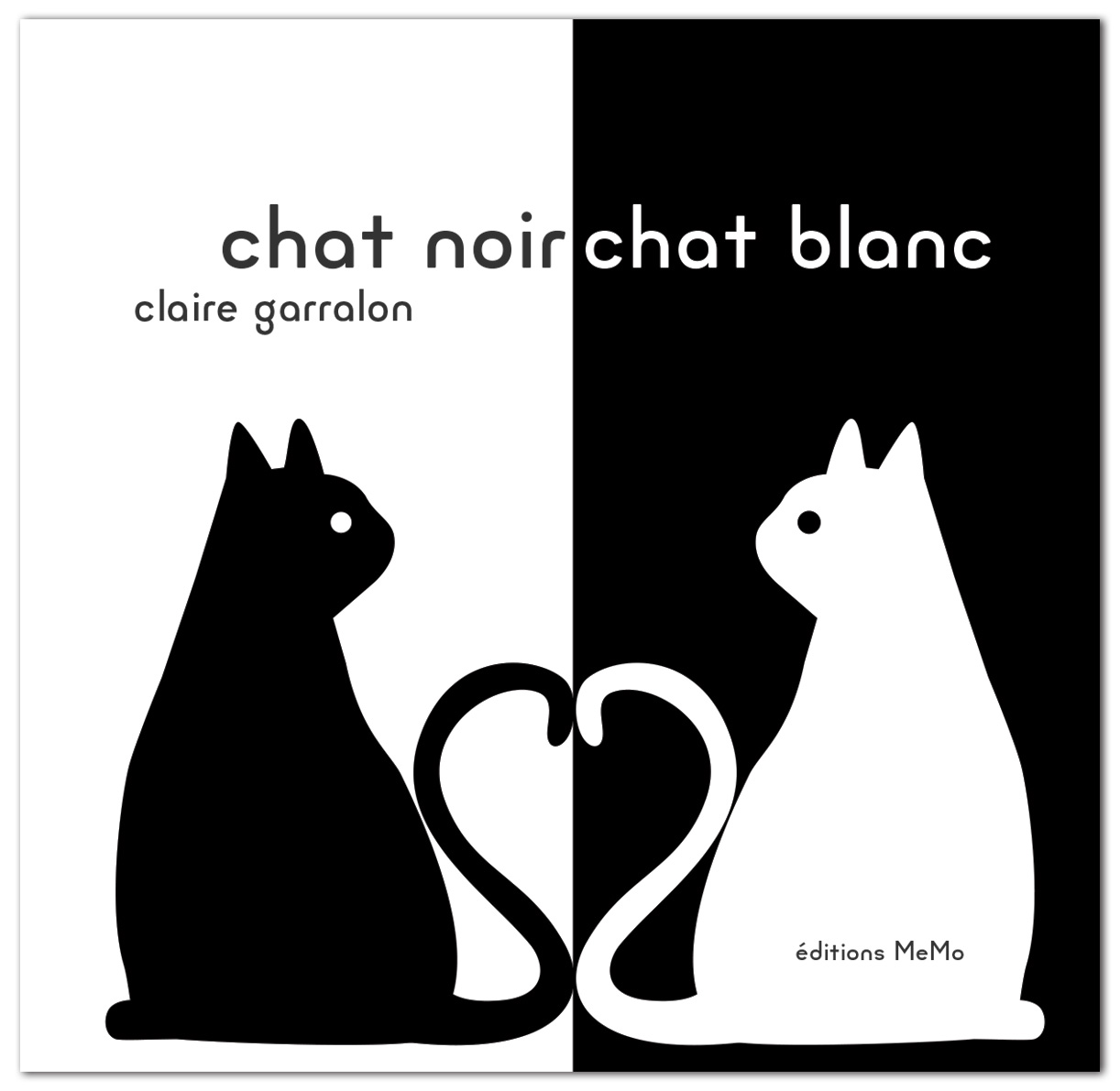 chat noir chat blanc : un album en cadeau